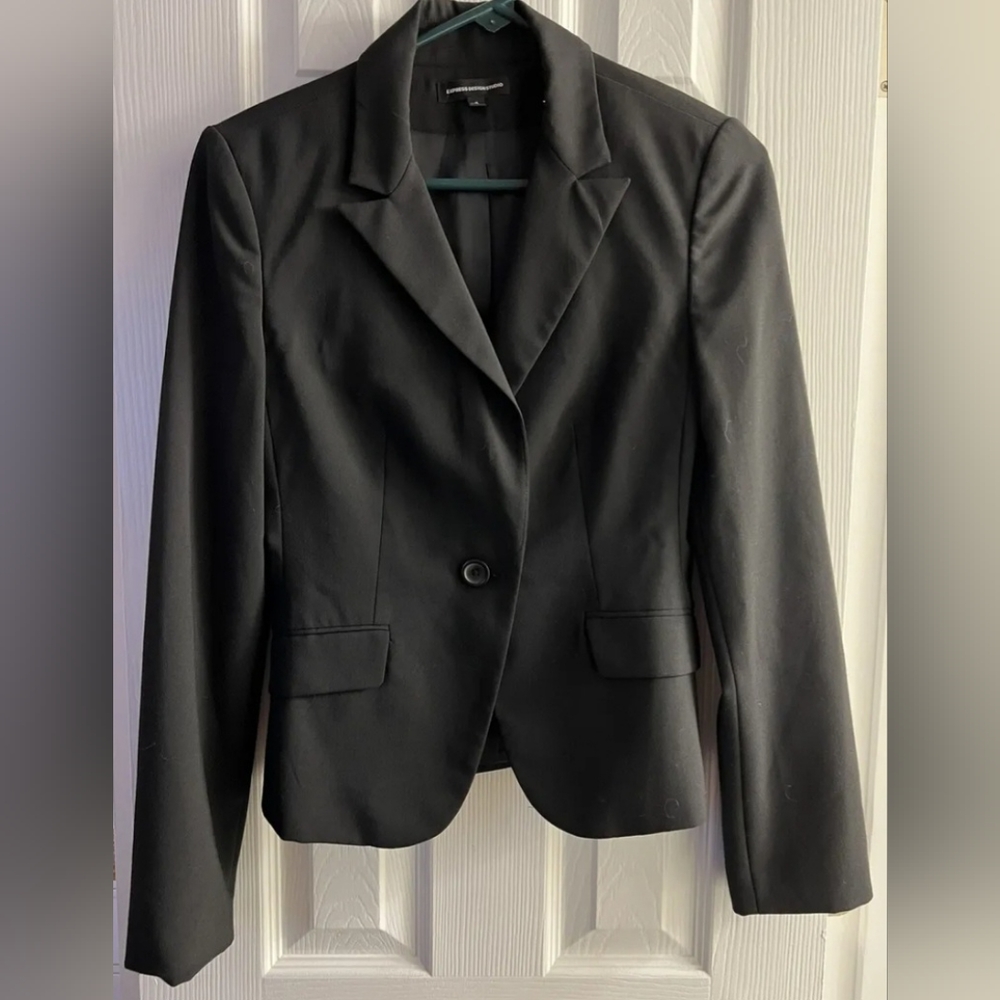 Express Design Studio Black Blazer size 4